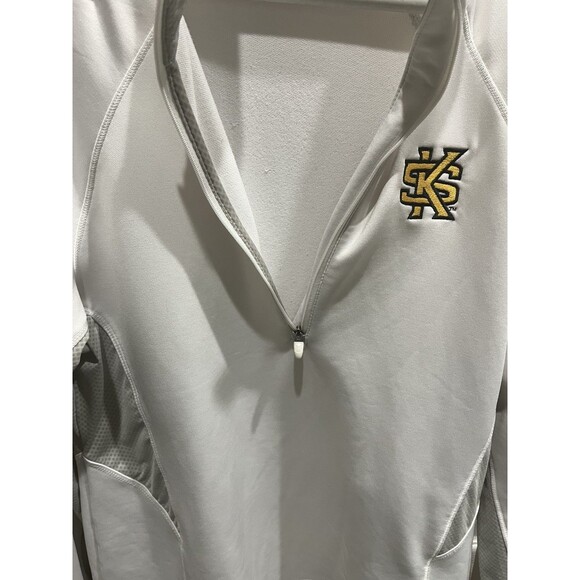 Kennesaw State Under Armour Jacket Mens XL Quarter Zip Pullover - Picture 3 of 5